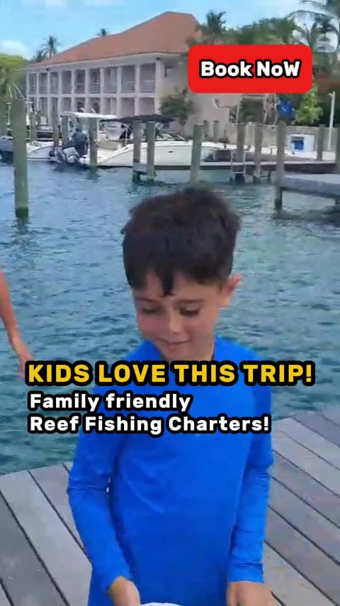 Family enjoying time on a fishing charter